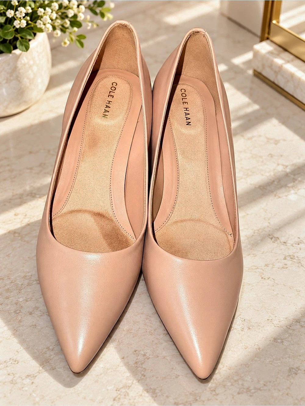 Cole Haan Pointed Toe Pumps in Pink US 9B